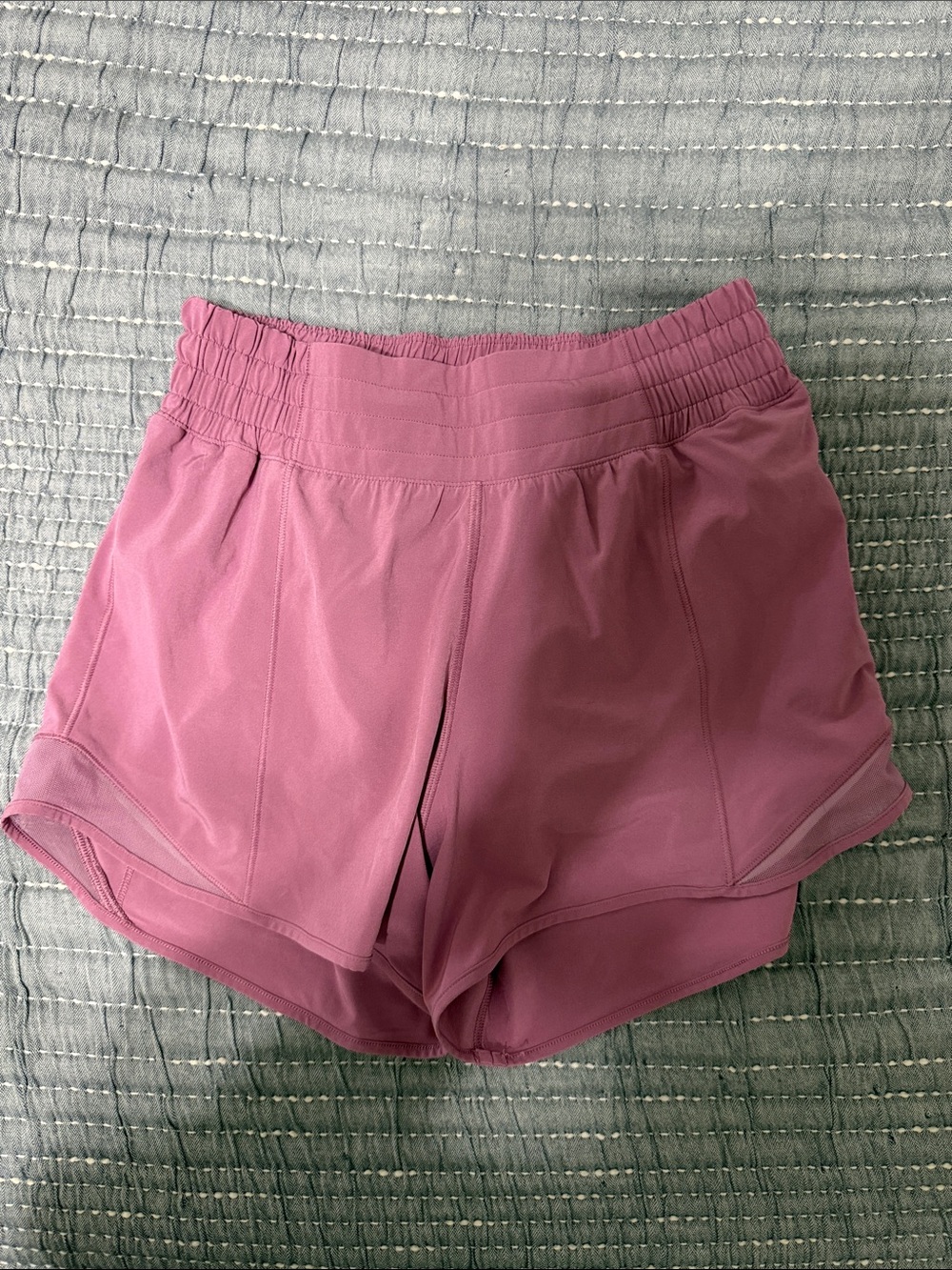 lululemon athletica Hotty Hot Rose Pink Running Shorts